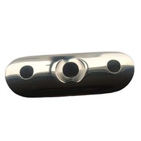 Factory Directly 316 or 304 Stainless Steel Handrail Support Adjustable Glass Bracket for 50.8 42.4 Round Post