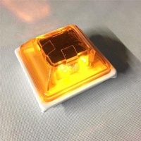 Reflective ROAD Guardrail Post Cap Light Solar Guardrail Solar LED Solar Guard Light Set LED Marker Outline