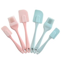 Free Sample Disposable High Quality Food Grade Heat Resistant Cake Spatula Set Safe Nonstick Silicone Spatula Cooking And Pastry Tools
