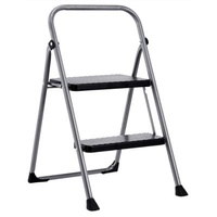 (Height) Adjustable Folding Step Stool 2 Square Step Ladder With Handrail Capable Of Carrying 200 Pounds Of Weight