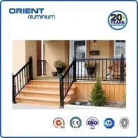 Good Design Staircase Aluminum Handrail for Aluminium Stair Handrail Railing