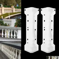 Tile & Flooring Accessories 60X14Cm Roman Column Mold Balcony Garden Pool Fence Cement Railing Plaster Concrete Guardrail Building 24 Dhphu