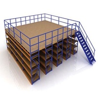 Custom Designed Corrosion Protection Kimsuk New Metal Racks Shelves Mezzanine Floor Rack