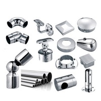 Stainless Steel Handrail Fittings Glass Railing Accessories Railing Wire Rope Fittings
