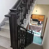 Premium Aluminum Guardrail for Customized Modern Stair Balustrade