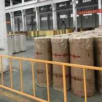 BOPP Packing Tape Jumbo Roll Is BOPP Film Coated with Water Based Pressure Sensitive Acrylic Adhesive Glue.