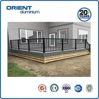 China Factory Price Top Manufacturer DIY Customized Aluminium Balcony Stair Handrail