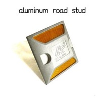 Factory price,trapezoid,K-Lite aluminum road studWaterproofRoad safety warningEN1463/ASTMDifferentColorHighway Guardraildelineator