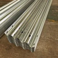 Q235B/A36/S355jr Material Corrugated Galvanized Highway Safety Guardrail