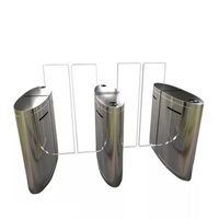 Stainless steel/according to customer needs high quality full height turnstile safety road guardrail speed guardrail rotating barrier
