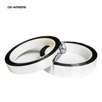1- Recyclable Glossy Silver Surface Reflective BOPP Film Aluminized DIY Decoration Self Tape