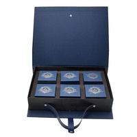 Custom Creative Design Recycled Materials Increase Premium Luxury Cardboard Paper Gift Box Flip Gift Packaging Pastry Box