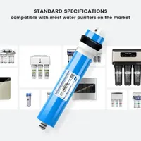 Kitchen Reverse Size 50/75/100//200/300/400/600GPD Osmosis RO Membrane Replacement Water System Filter Purifier Treatment parts