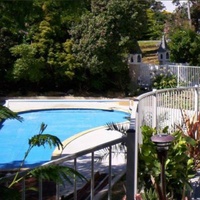High Quality Easily Assembled Heavy Duty Powder Coated Aluminum Pool Guardrail Panel