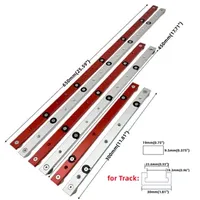 Woodworking T Tracks Aluminum Miter T-Bar T-Slot T-Slider Sliding Nut Table Saw Miter Gauge Fastener Rod Workbench DIY Tools