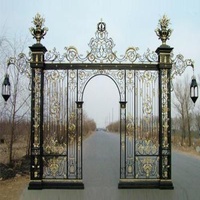 European style cast-iron guardrail gate SS1053