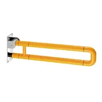 ABS Nylon Folding Handicap Grab Bar Handrail Safety Rail in Toilet Bathroom