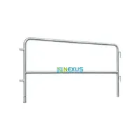 Temporary Guardrail Highway Enclosure Color Customized Metal Guardrail