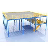 Steel Structural Mezzanine Rack Multi-Tier Racking System Storage Racks Mezzanine with Space Office for Warehouse Equipment