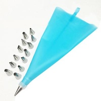 Sustainable Cake Decorating Supplies Kit Icing Tips Pastry Bag Set Decorating Baking Tools