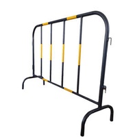 Yellow and Black Road Traffic Construction Edge Mobile Guardrail Municipal Traffic Facilities Highway Guardrail Railing