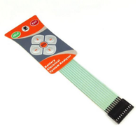 Custom membrane metal dome tactile button switch pcb membrane keypad