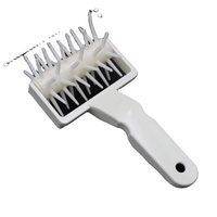 1 Piece Sustainable Pizza Pastry Cookie Dough Pie Punched Hole Embossed Roller Baking Tool