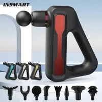 Full Body Massager Mini Fascia Gun Vibration Massage Muscle Portable Relaxation Electric Massager Fitness Device High Frequency Neck Membrane Gun 230928