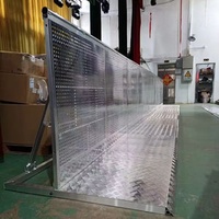 Explosion-Proof Traffic Security Fence Aluminum Alloy Guardrail with Concert Obstacle for Municipal Railing Facilities