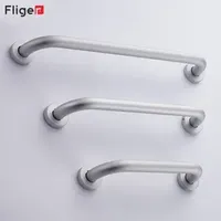 Fliger Bathtub Arm Safety Support Handle Bath Shower Grab Tub Bar Wall Mount Handle Grip Toilet Bathtub Handrail Space Aluminum