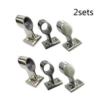 ALLOY 316 Rvs Truss Handrail Fitting Jacht 316 Rvs Truss Handrail Fitting Marine Reling Ondersteuning Beugel Buis Mounting Hardware