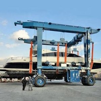 Marine Travel Lift Boat Lifting Cranes 500 Ton 600 Ton Mobile Lift Boat Gantry Cranes