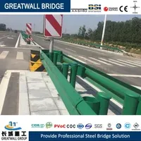 Strong Visual Induction Function W Beam Guardrail for Urban Road