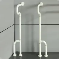 Home Hospital ABS Plastic Disabled Grab Rail Toilet Handrail Handicap Safety Grab Bar in Bathroom