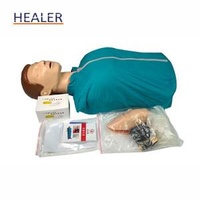 High Quality PVC Half Body First Aid CPR Manikin Anatomical Model for Medical School Training and Training