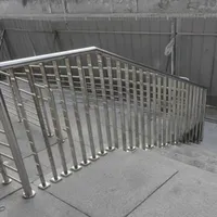 Commercial Stainless Steel Handrail for Customized Outdoor Spaces Design