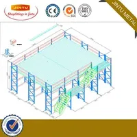 Heavy Duty Pallet Racking Supported Mezzanine Floor Racks/Mezzaine Racking