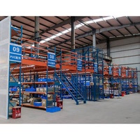 KELIDA Mezanine Floor Platform Muti Tier Steel Mezzanine Warehouse Racks Heavy Duty Mezzanine Rack