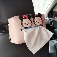 tissue boxes in the box cars with handrails box creative lovely car hanging visor paper bags