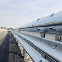 S550 ZM275 high ati-crossion Zn-Al-Mg alloy Wave guardrail board for highway