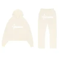 Nofs Tracksuit Set Mens High Street Hip Hop Rapper Clothes Oversized Pullover Designer Hoodie Star Sweatshirt Baggy Jogger Suit Printed Letter 2 Piece Outfit Set Aed