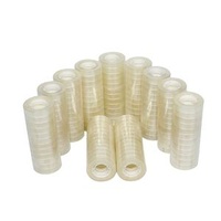 Acrylic Office Adhesive Tape Pressure Sensitive Bopp Stationery Tape