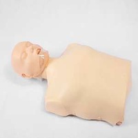 Manikin Electronic Half Body Cpr Manikin Model with LED Light and Lung Bag Medical Science Teaching Training Model Factory Price