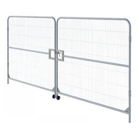 Building Materials Metal Temporary Road Guardrail Portable Safety Garden Steel Welded Fence