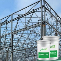 Water based anti rust paint, metal paint, steel structure guardrail climbing frame, anti rust industrial