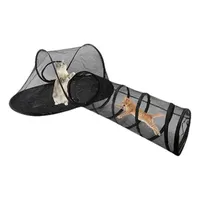 Cat Tunnel Interactive Cat Training Tunnel Portable Pet Playpen Cat Enclosures Playground For Indoor & Outdoor Cats Kitty toy