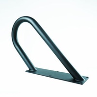 Outdoor Porch Garage Stair Safety Solution Black Carbon Steel Wall U-Shaped Outdoor Steps Handrails