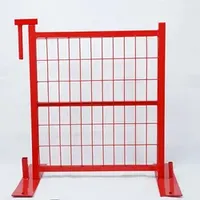Good Market Powder Coated Canada Temporary Fence Security Movable Guardrail