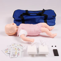 CPR Baby Manikin Nursing Training Infant Model CPR Manikin Infant Simulator Baby Trachea Obstruction CPR Training Model