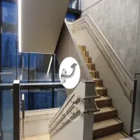 Manufacturer Custom Stainless Steel Glass Balustrade Stair Handrail Railing Handrail Bracket with CE